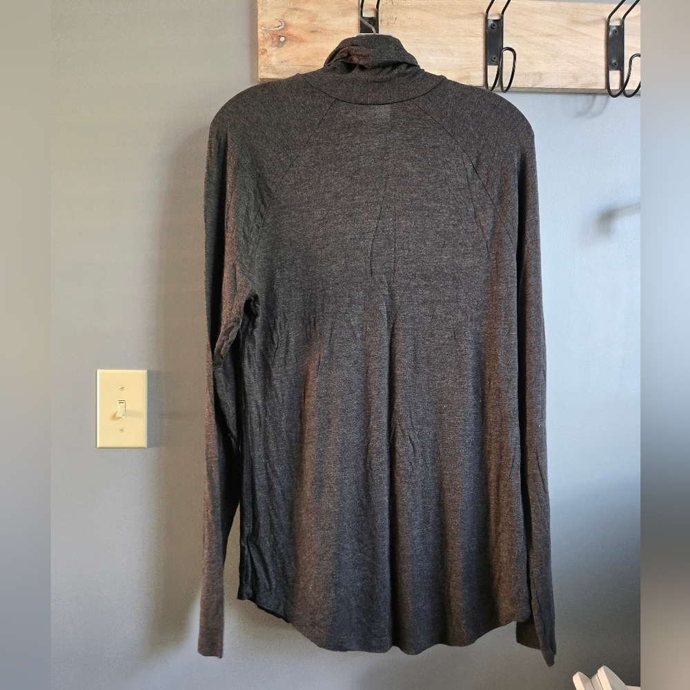 Old Navy Dark Gray Turtleneck Sweater, Large Tall - Picture 2 of 4